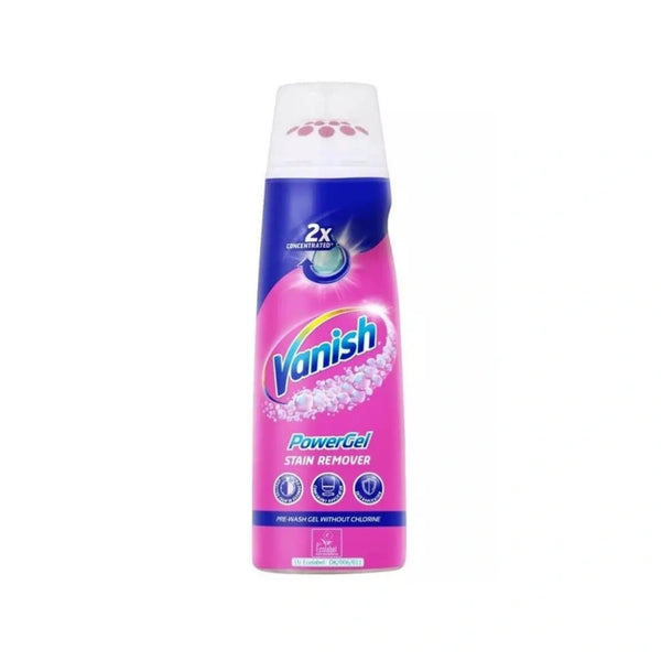 Vanish PowerGel Pre Treat Stain Remover 200ml Pre-Wash Gel Colours & Whites
