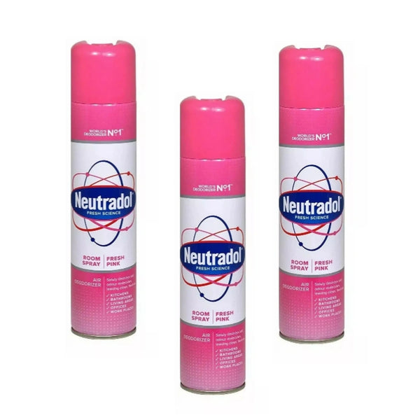 Neutradol Room Air Freshener Spray Fresh Pink 300ml