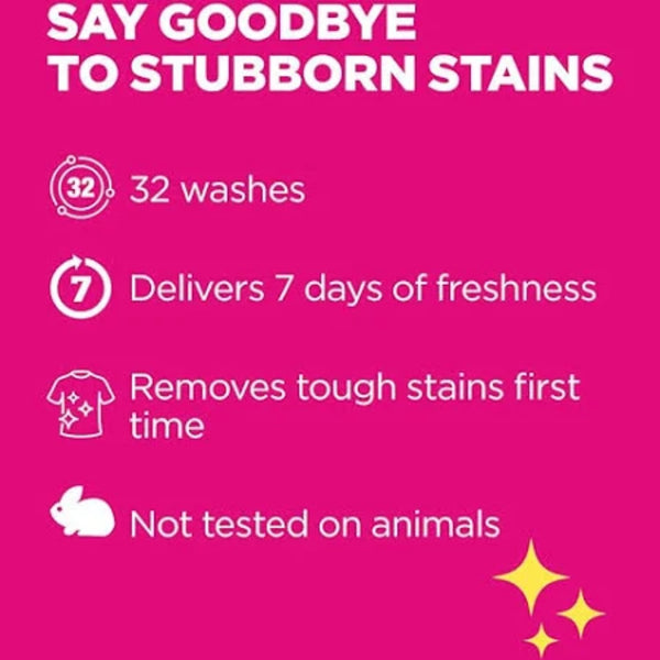 Stardrops The Pink Stuff Bio Laundry Liquid 32 Washes - 960ml