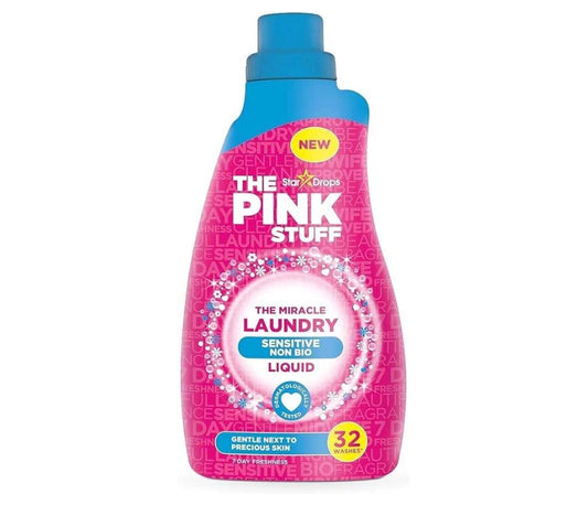 Stardrops The Pink Stuff Sensitive Non-Bio Laundry Liquid - 960ml