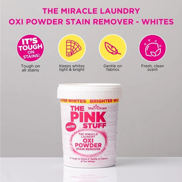 The Pink Stuff Oxi Powder For Whites - 1kg