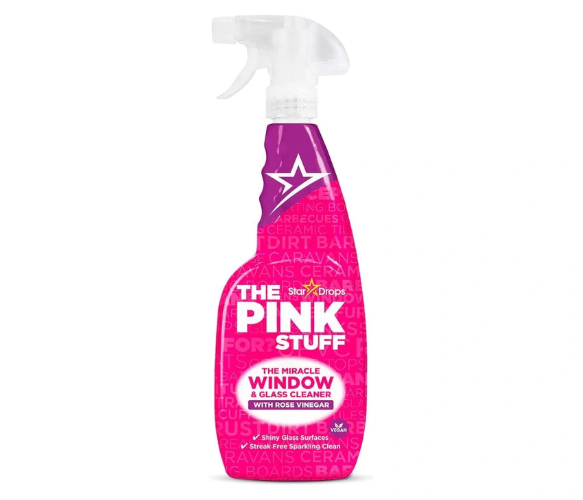 Stardrops The Pink Stuff Window Rose Vinegar Spray - 850ml