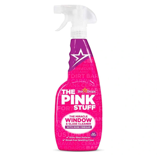 Stardrops The Pink Stuff Window Rose Vinegar Spray - 850ml