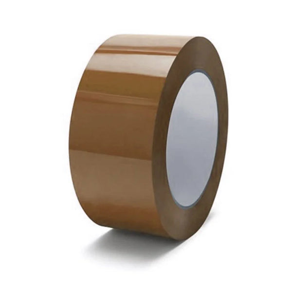 Packing Tape Brown Clear Parcels, Boxes, Cartons, Moving House Adhesive Transparent Tape Multi-Use