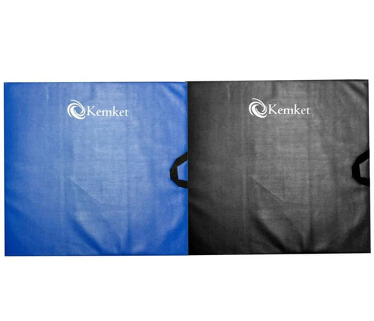 Yoga Exercise Mat with handles high-quality materials Non Slip Size-60cm x 60cm x 4cm Black,Blue