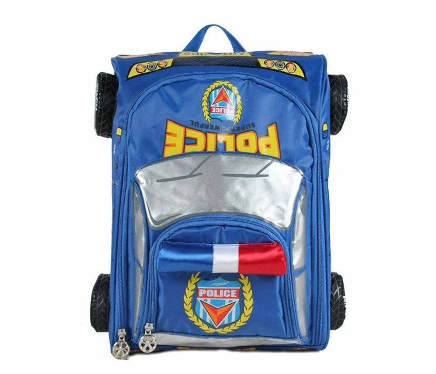 Autokids Child Backpack Anti-lost Police Bag for Boys and Girls