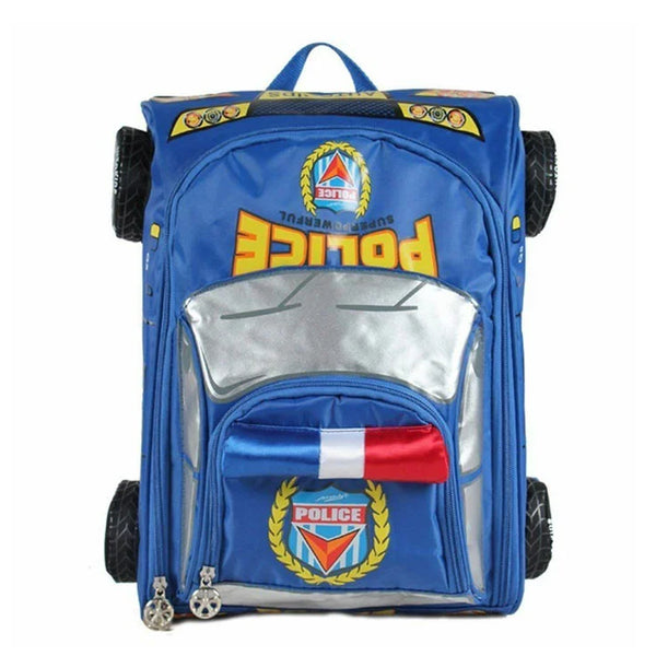 Autokids Child Backpack Anti-lost Police Bag for Boys and Girls