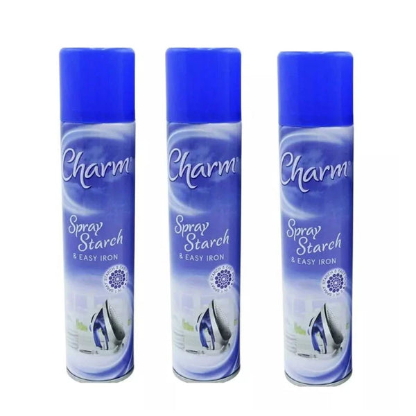 Charm Spray Starch & Easy Iron Spray - 300ml