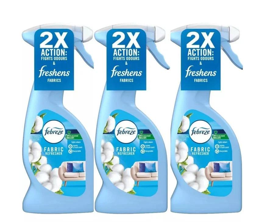 Febreze Fabric Freshener Fresh Spray Cotton 375 ml