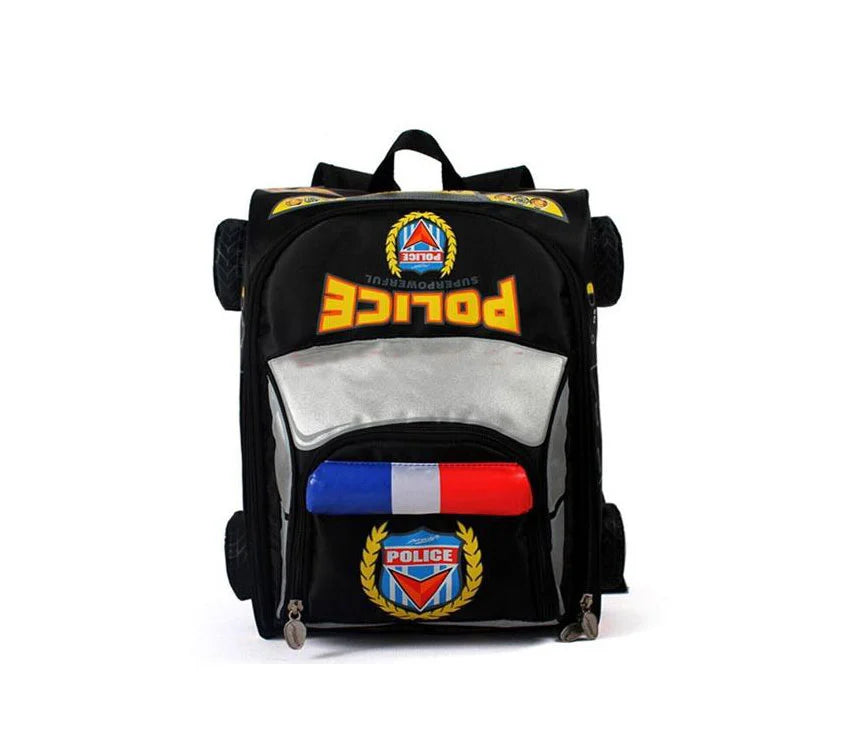 Autokids Child Backpack Anti-lost Police Bag for Boys and Girls