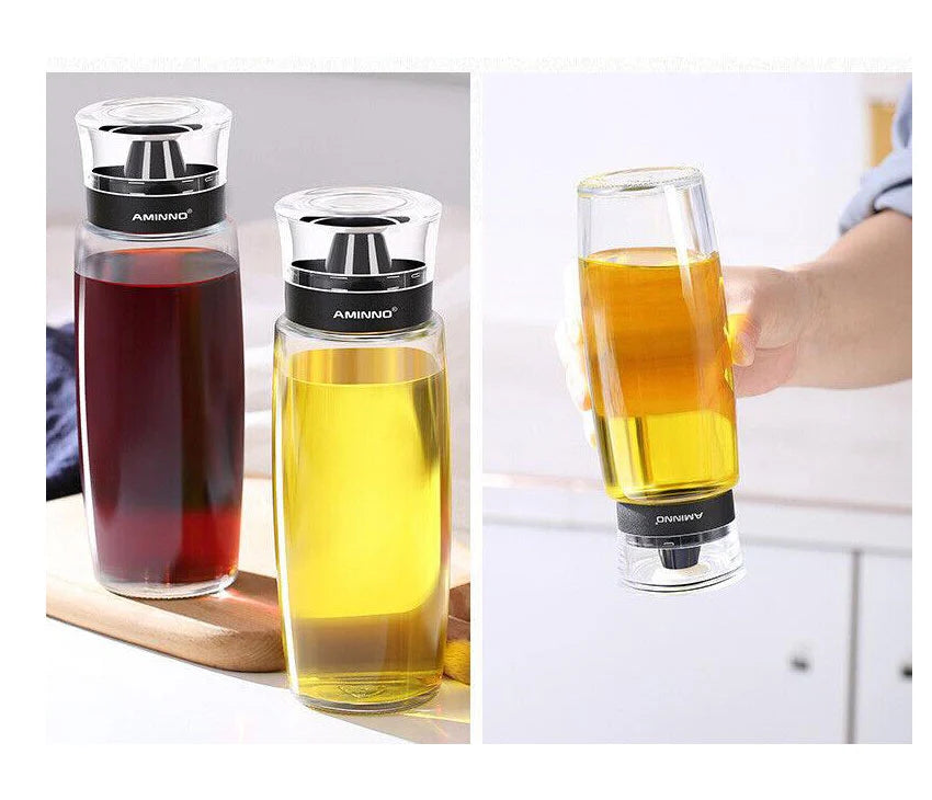 Oil/Vinegar Dispenser Bottle Kitchen Cooking BBQ Drip free 170ml Glass Lid Utensils Oil Dispenser multicoloured spray type white automatic black spray type