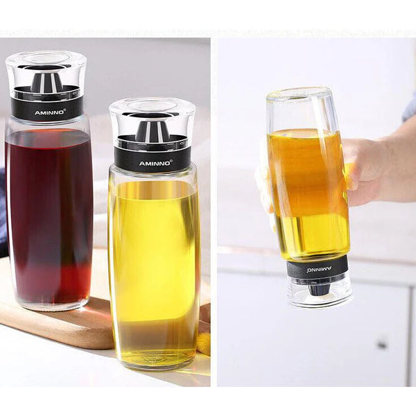 Oil/Vinegar Dispenser Bottle Kitchen Cooking BBQ Drip free 170ml Glass Lid Utensils Oil Dispenser multicoloured spray type white automatic black spray type