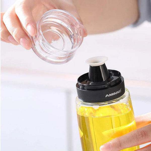 Oil/Vinegar Dispenser Bottle Kitchen Cooking BBQ Drip free 170ml Glass Lid Utensils Oil Dispenser multicoloured spray type white automatic black spray type