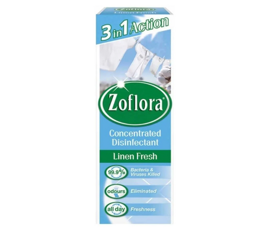 Zoflora Antibacterial Disinfectant 120ml - Linen Fresh