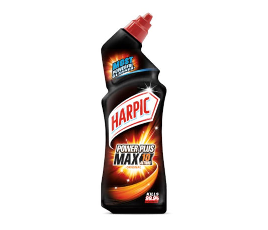 Harpic Professional Range Power Plus Toilet Cleaning Gel -Original Scent, 1L, x10 Better Than Bleach