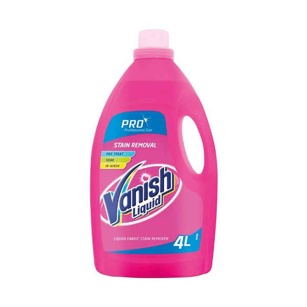 Vanish Oxi Action Fabric Stain Remover Liquid, 4L