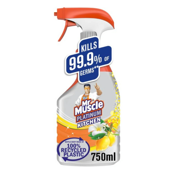 Mr Muscle Platinum Kitchen Cleaner & Degreaser – 750ml