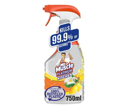 Mr Muscle Platinum Kitchen Cleaner & Degreaser – 750ml