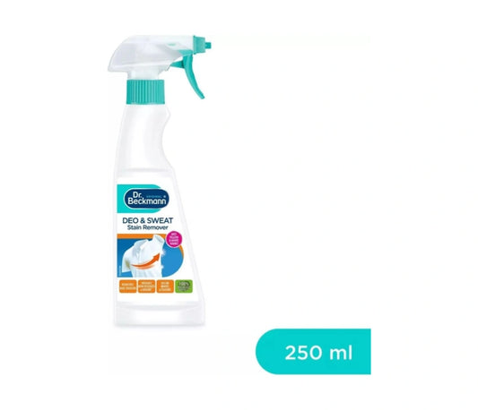 Dr. Beckmann Deo & Sweat Mark Stain Remover Spray Antiperspirant 250ml