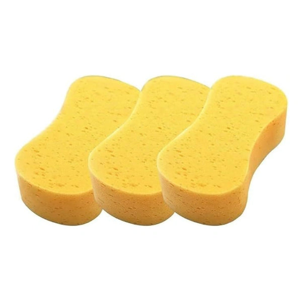 Super Bright Sponges Yellow Pack of 3