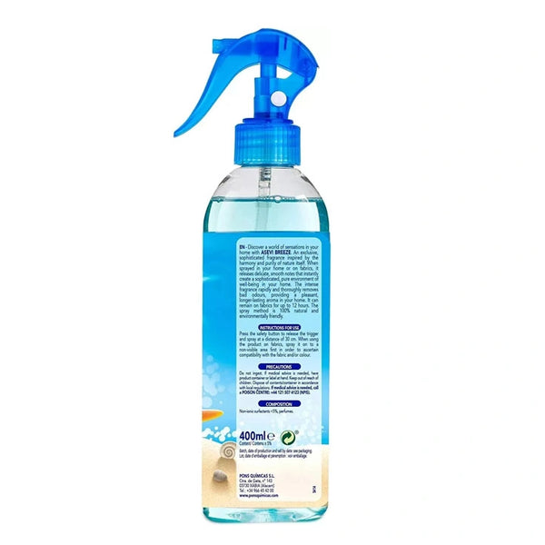 Asevi Air Freshener Spray Room and Fabric Freshener Breeze 400ml