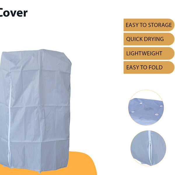 Electric Heated Clothes Airer-Mini Standard 3-Tier| With Rack Cover & 12 Clothes Pegs-Houszy®