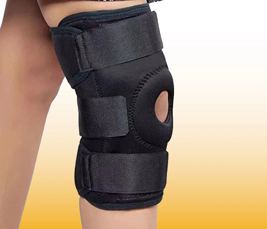 Knee Fixation Brace Sports Rehabilitation Bracket Knee Hyperextension Knee Pads Ligament Strain Knee Immobilizer