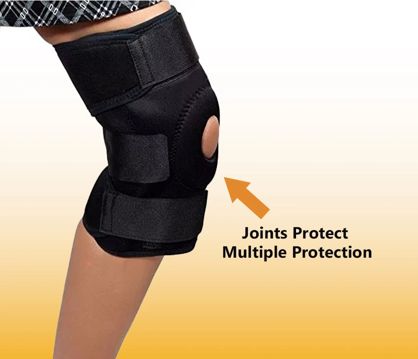 Knee Fixation Brace Sports Rehabilitation Bracket Knee Hyperextension Knee Pads Ligament Strain Knee Immobilizer