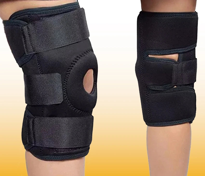 Knee Fixation Brace Sports Rehabilitation Bracket Knee Hyperextension Knee Pads Ligament Strain Knee Immobilizer