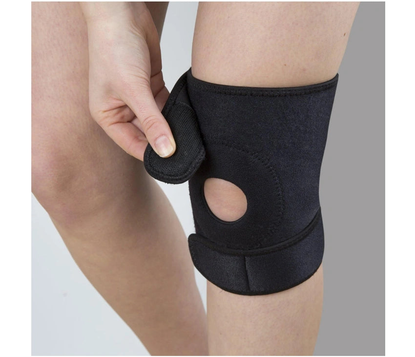 Knee Support With Open Patella for Arthritis & Joint Pain Relief- Adjustable Compression