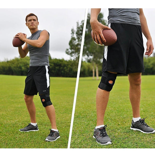 Knee Support With Open Patella for Arthritis & Joint Ache Relief- Adjustable Compression