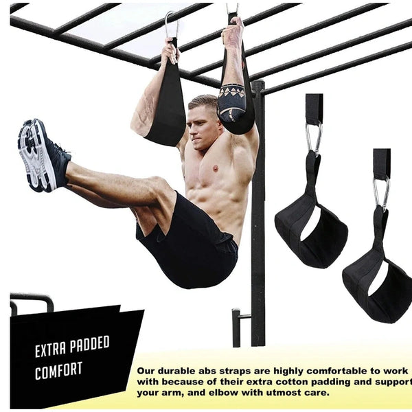 Abdominal Hanging Door Straps - Weight Lifting & Home Gym Fitness