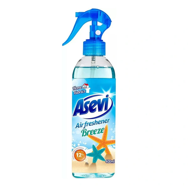 Asevi Air Freshener Spray Room and Fabric Freshener Breeze 400ml