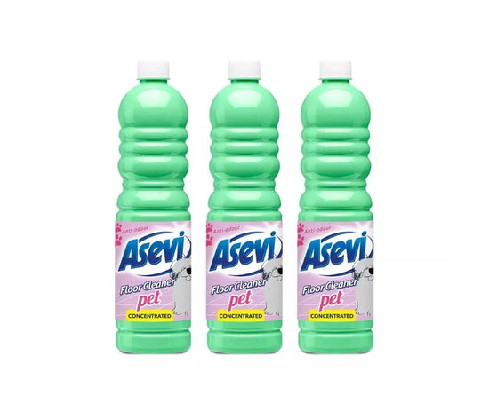 Asevi Concentrated Floor Cleaner Liquid, Hard Floor Cleaner Pet 1L
