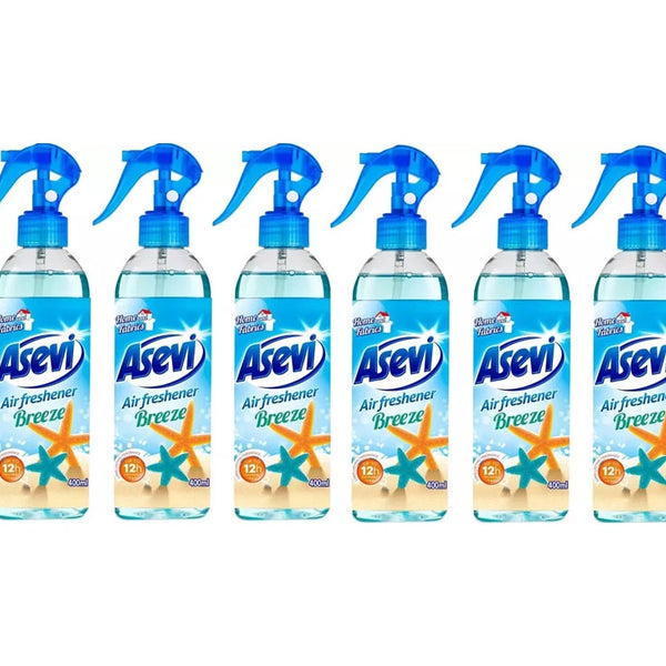 Asevi Air Freshener Spray Room and Fabric Freshener Breeze 400ml