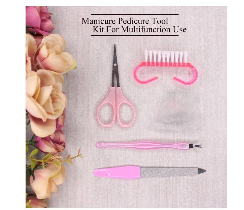 Manicure Pedicure Kit Tools Set of 6 Pcs