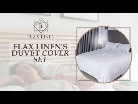 Duvet Cover Set With Egyptian cotton Fitted Sheet- 400 TC ( Celia Silver Design)