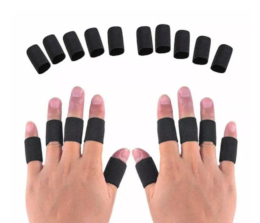 Finger Sleeves Protector for Sports & Pain Relief-Pack of 10