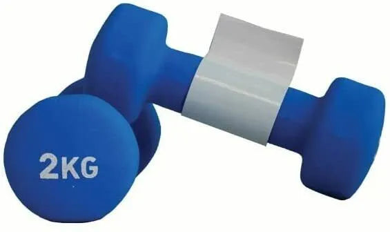 Neoprene Hand Dumbbells Weights Pair Fitness Home Gym Biceps Exercise 0.5-6 kg