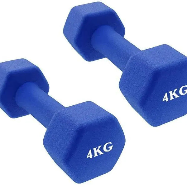 Neoprene Hand Dumbbells Weights Pair Fitness Home Gym Biceps Exercise 0.5-6 kg