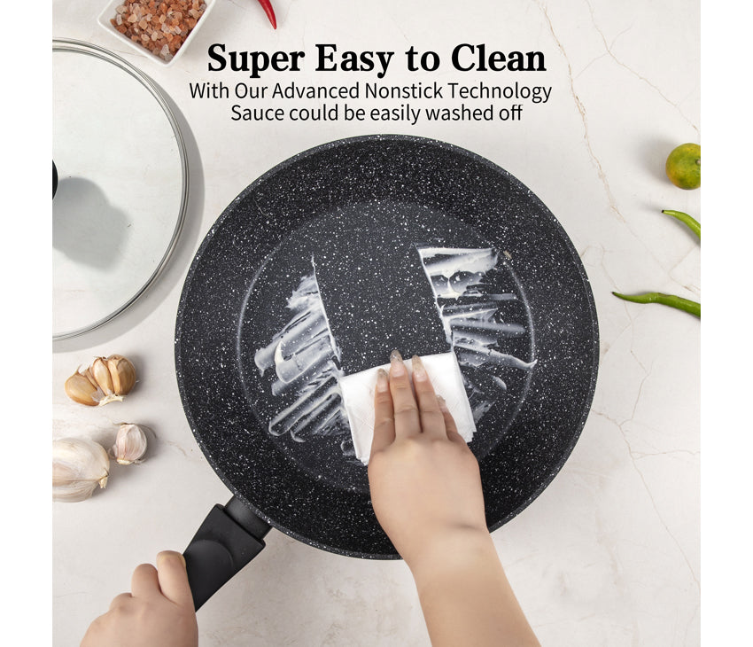 Non-Stick Frying Pan With Lid 24 cm